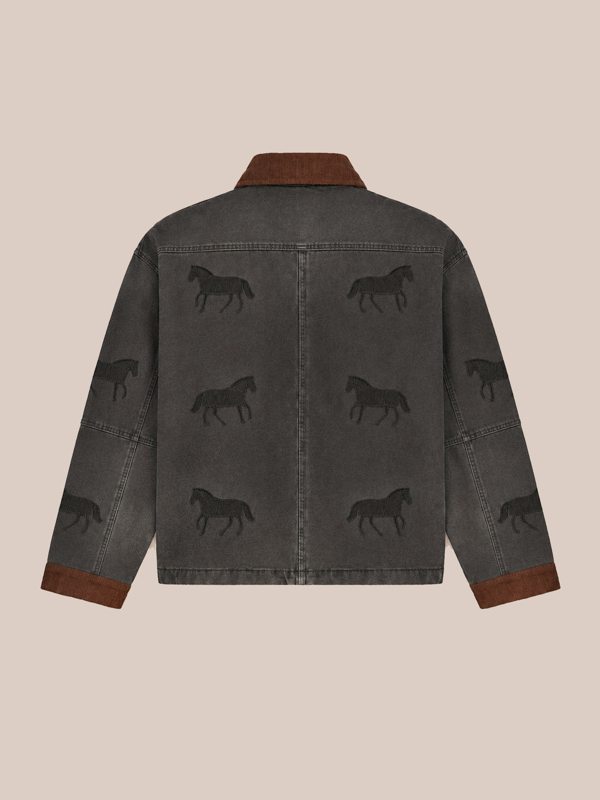 Horse Parade Embroidered Work Jacket
