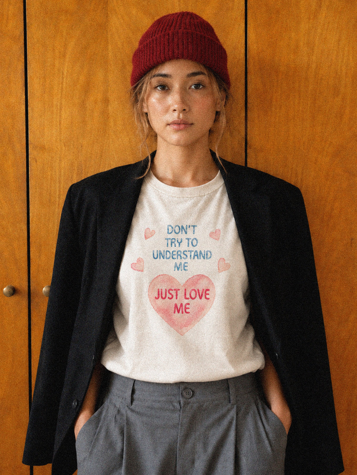 Just Love Me Print Tee