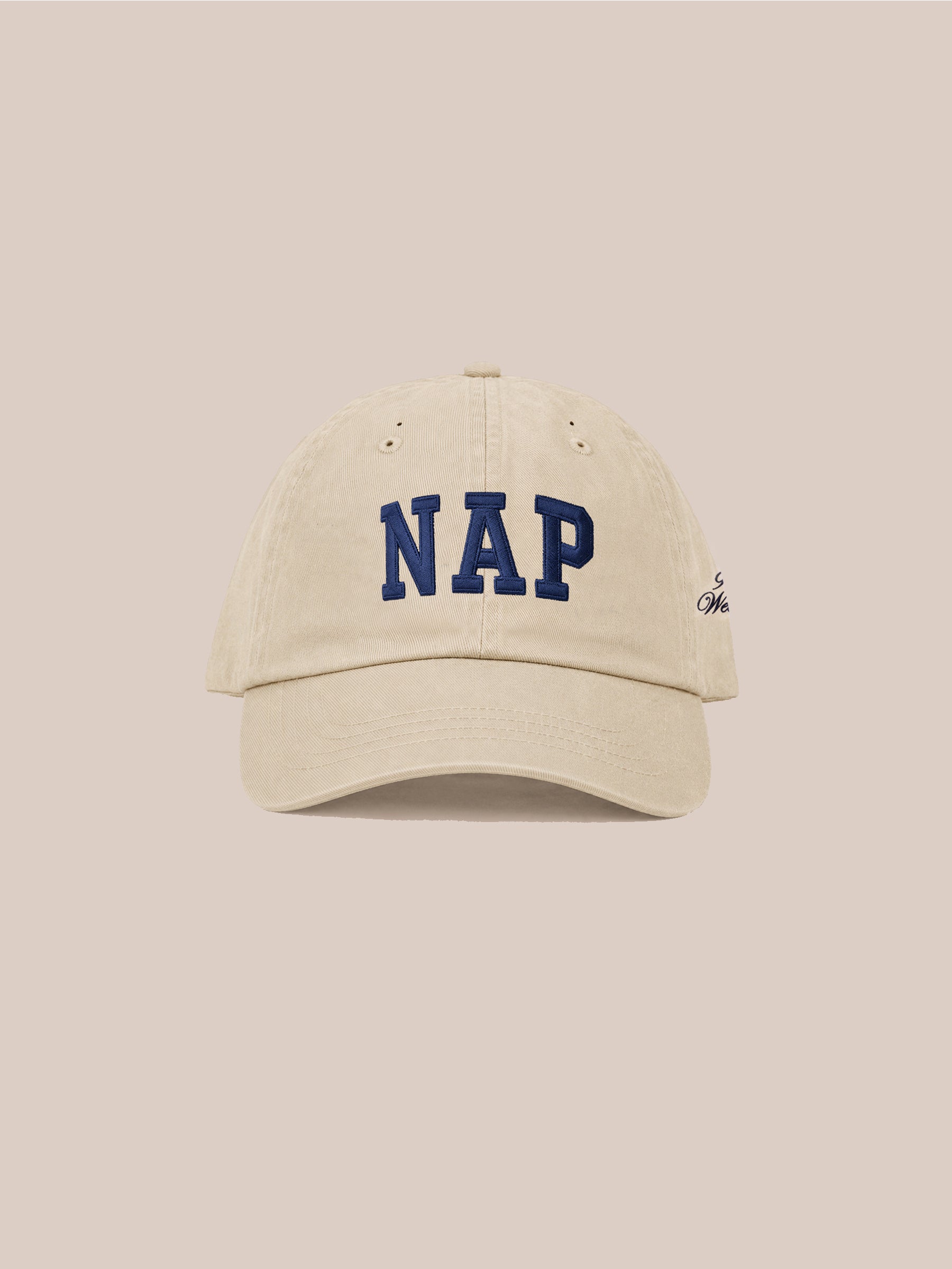 NAP Embroidered Sunwashed Cap