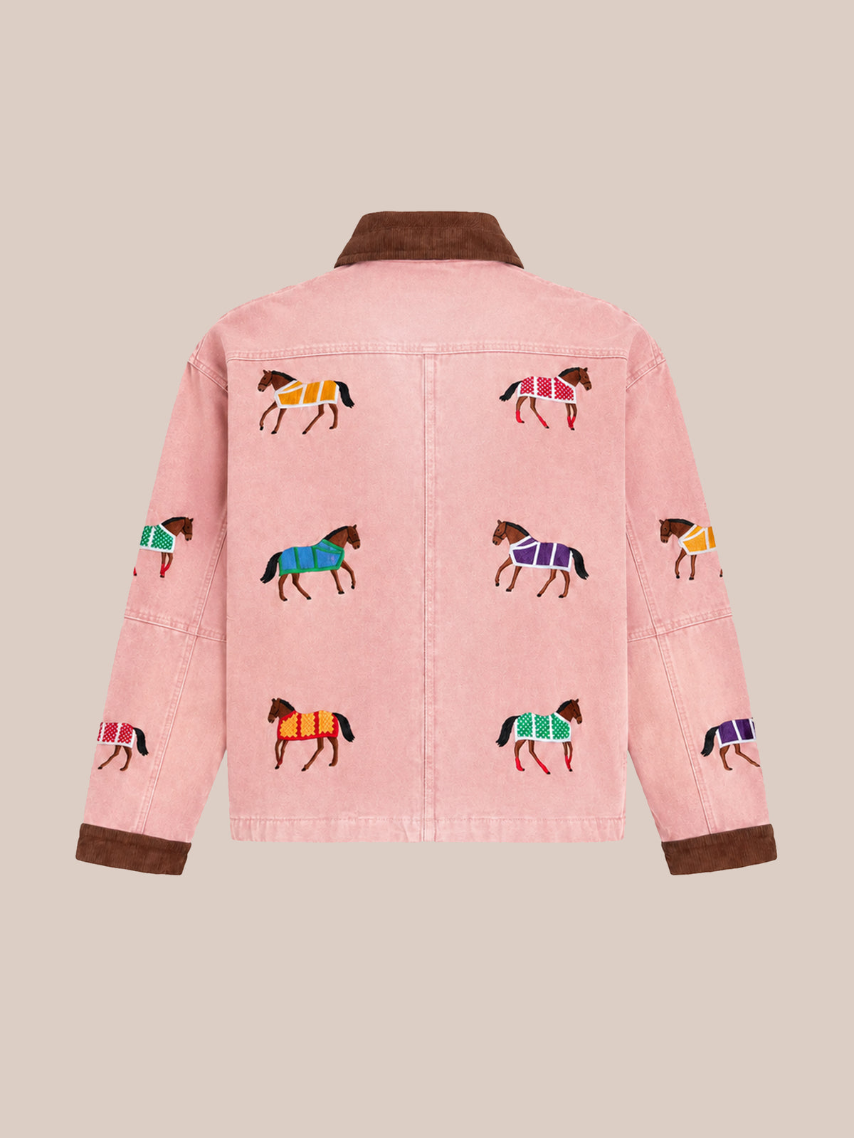 Horse Parade Embroidered Work Jacket