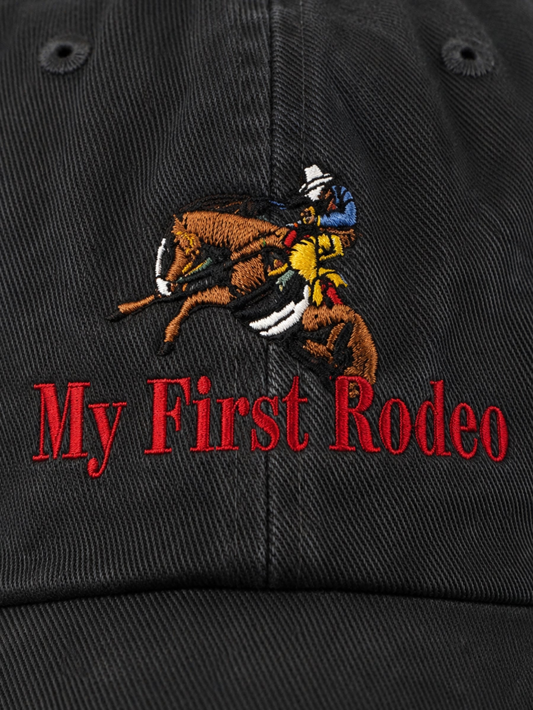 First Rodeo Embroidered Sunwashed Cap
