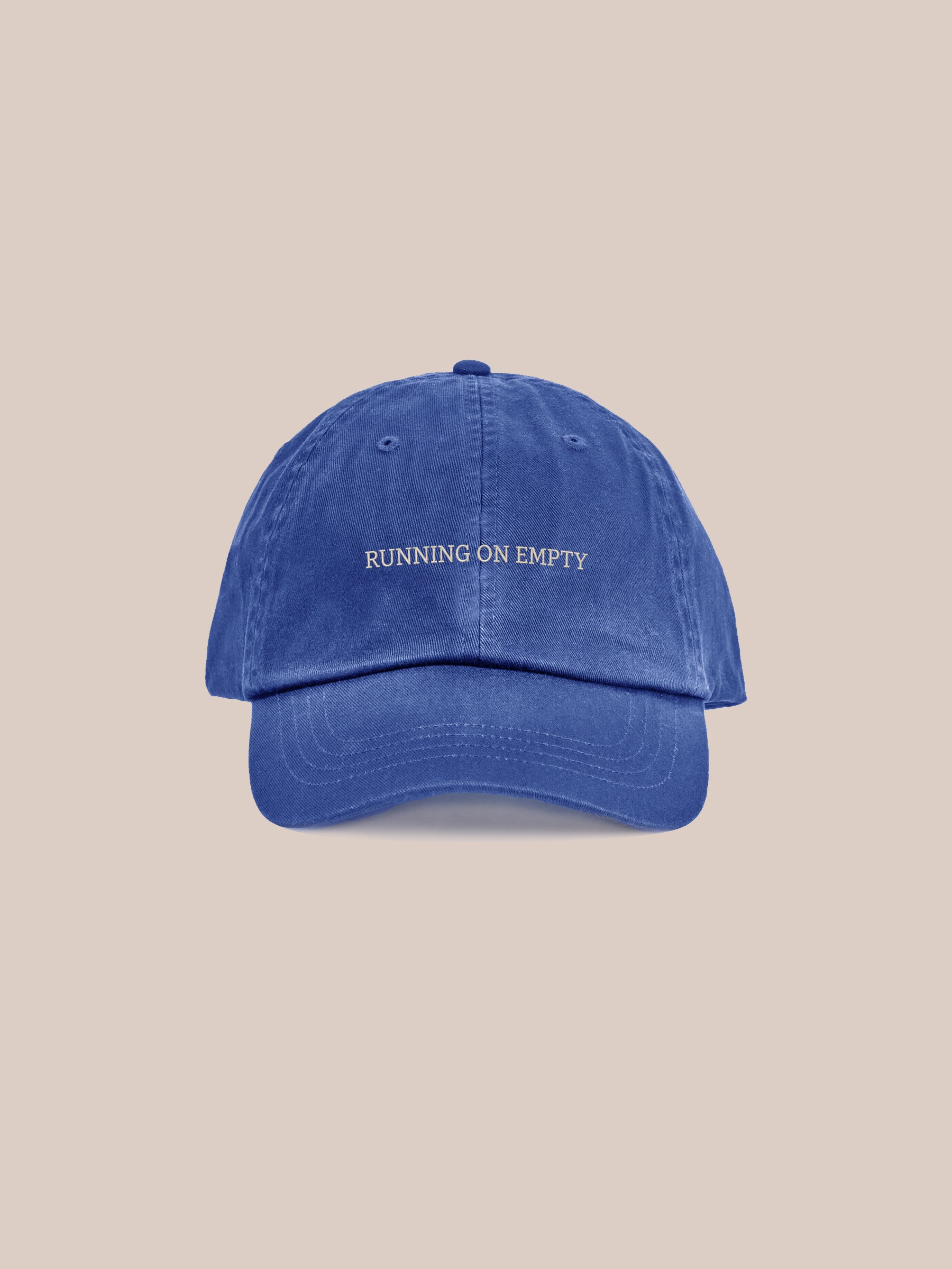 Empty Embroidered Sunwashed Cap