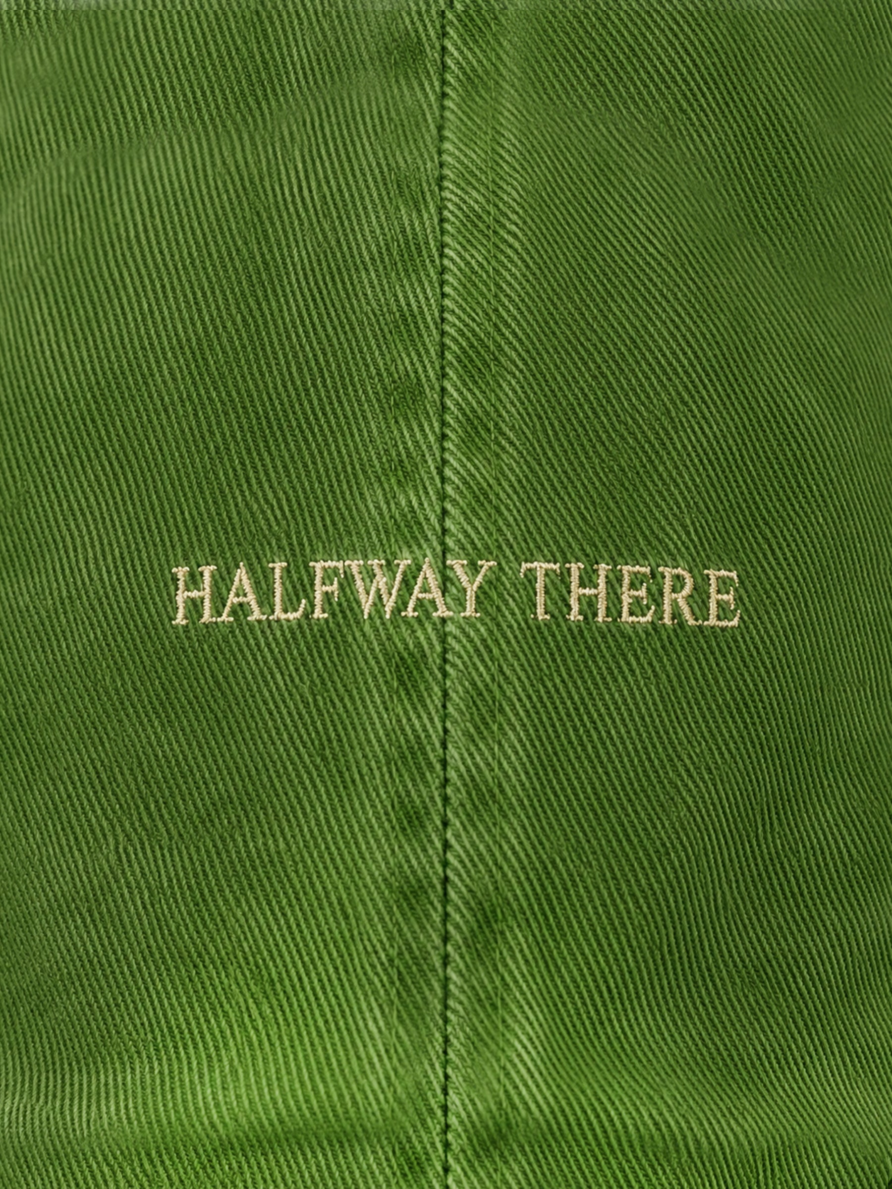 Halfway Embroidered Sunwashed Cap