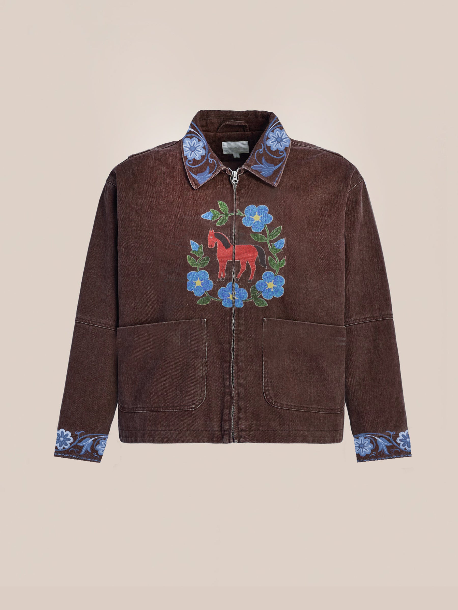 Frontier Floral Embroidered Jacket