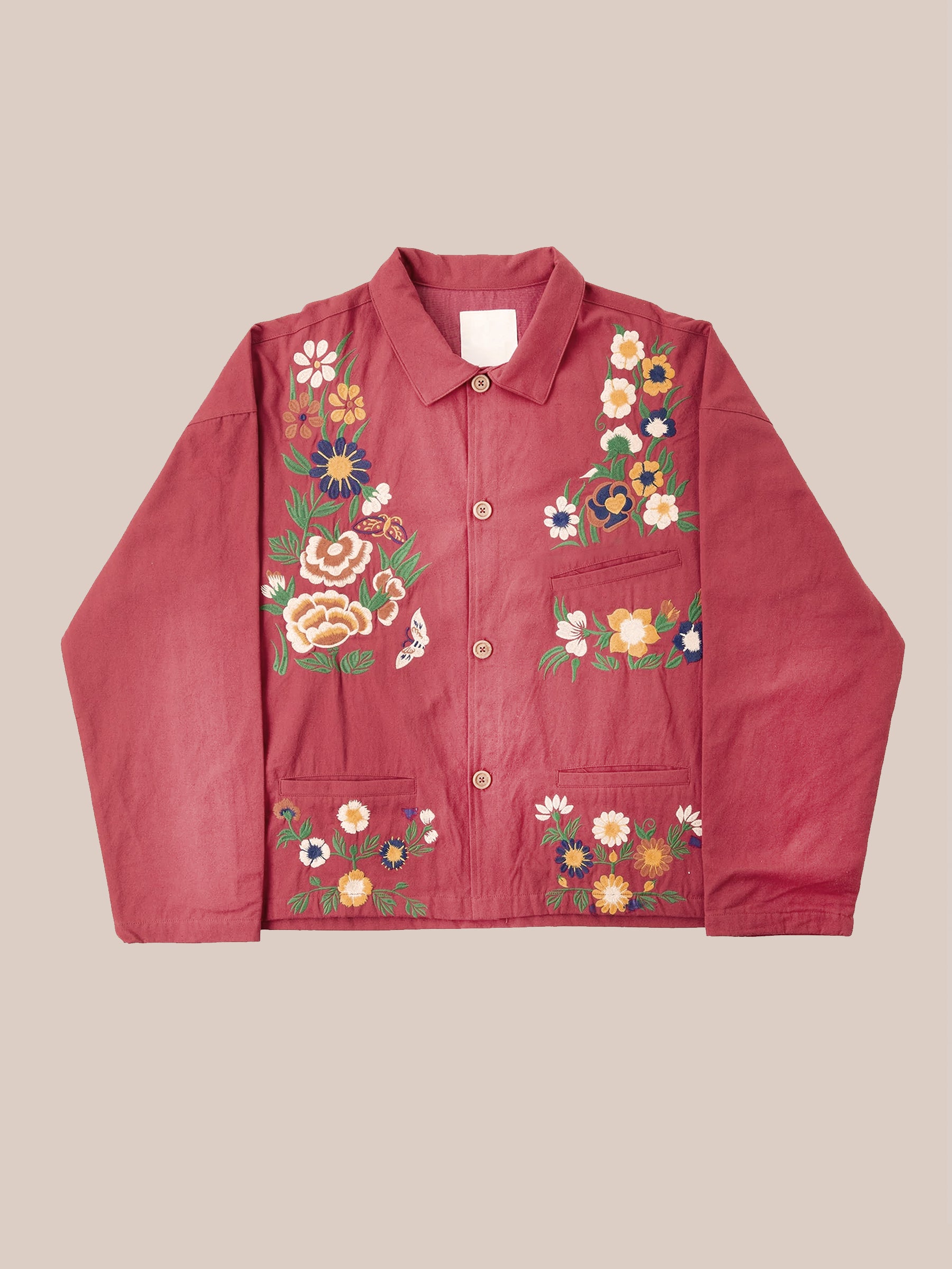 Wildflower Canvas Work Jacket