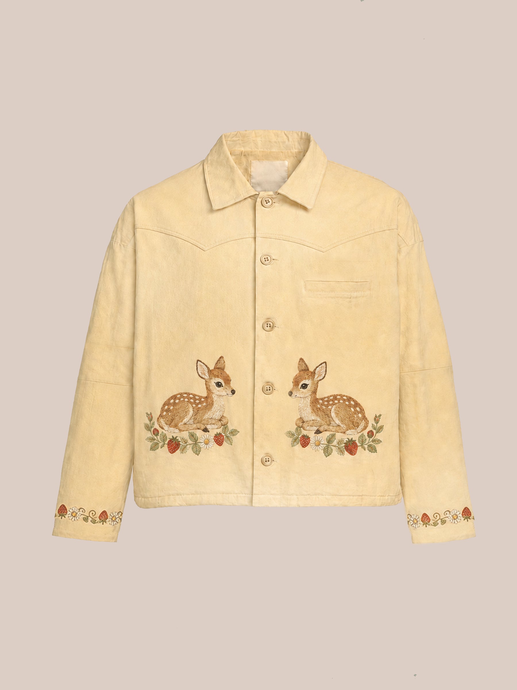 Little Fawn Embroidered Jacket