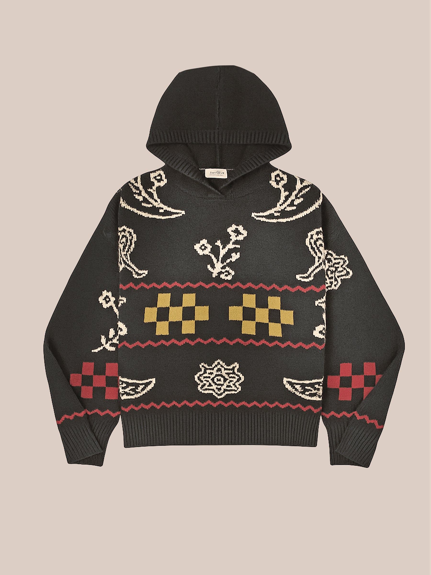 Bandana Trail Knit Hoodie