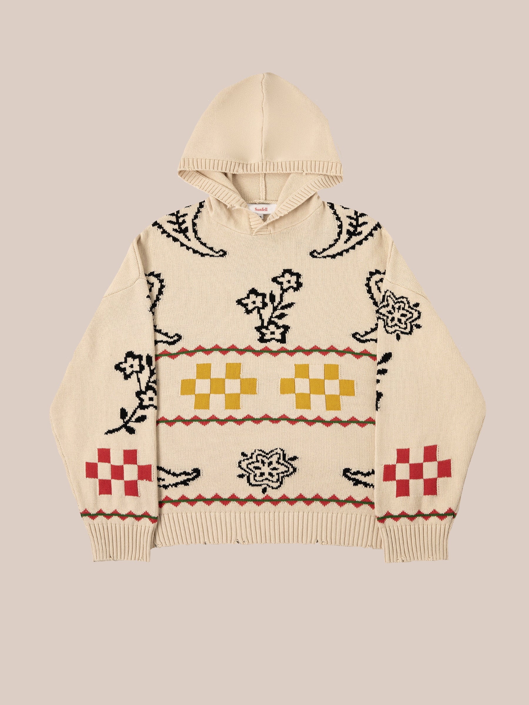 Bandana Trail Knit Hoodie