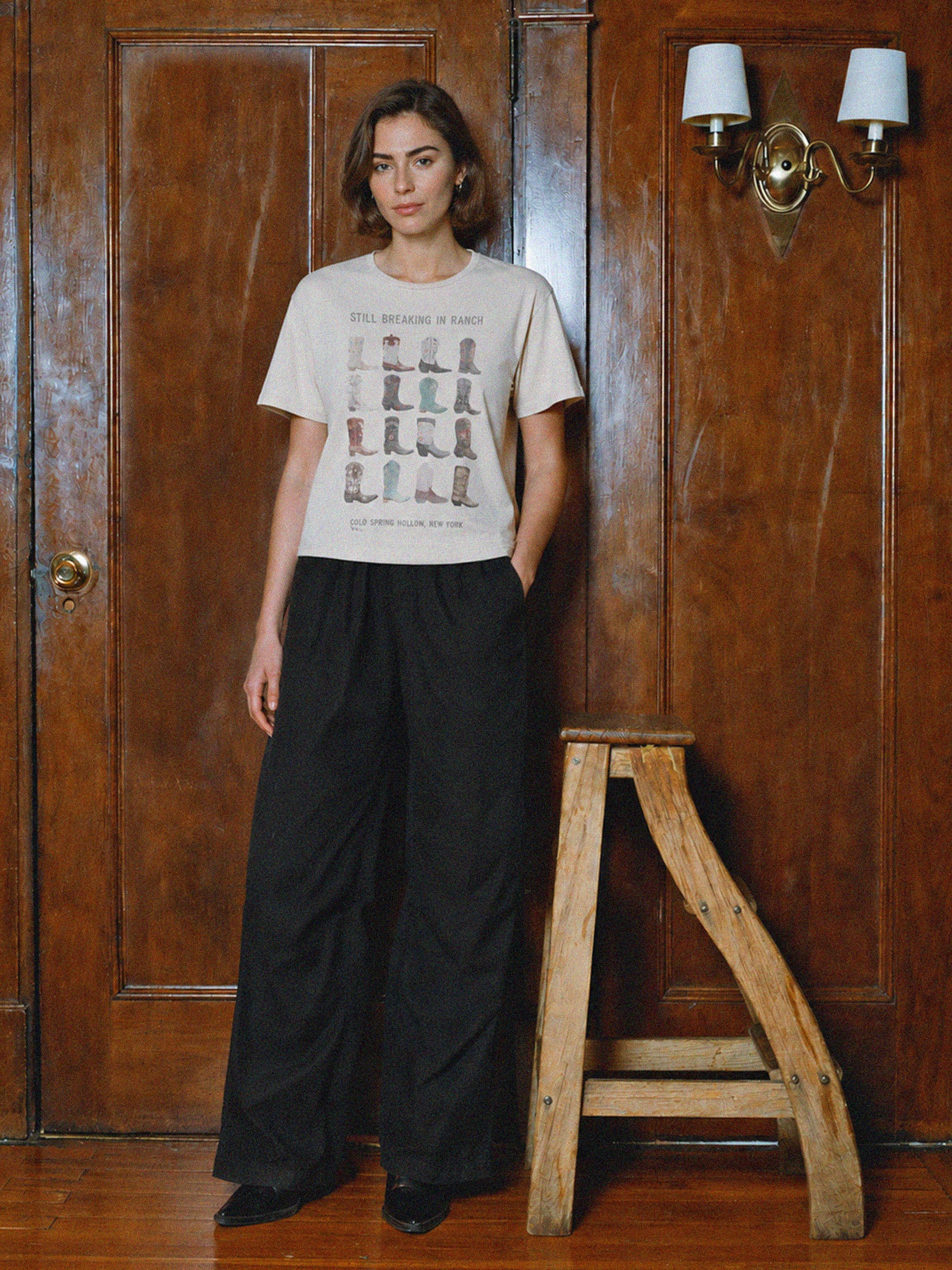 Still Breaking In Print Tee