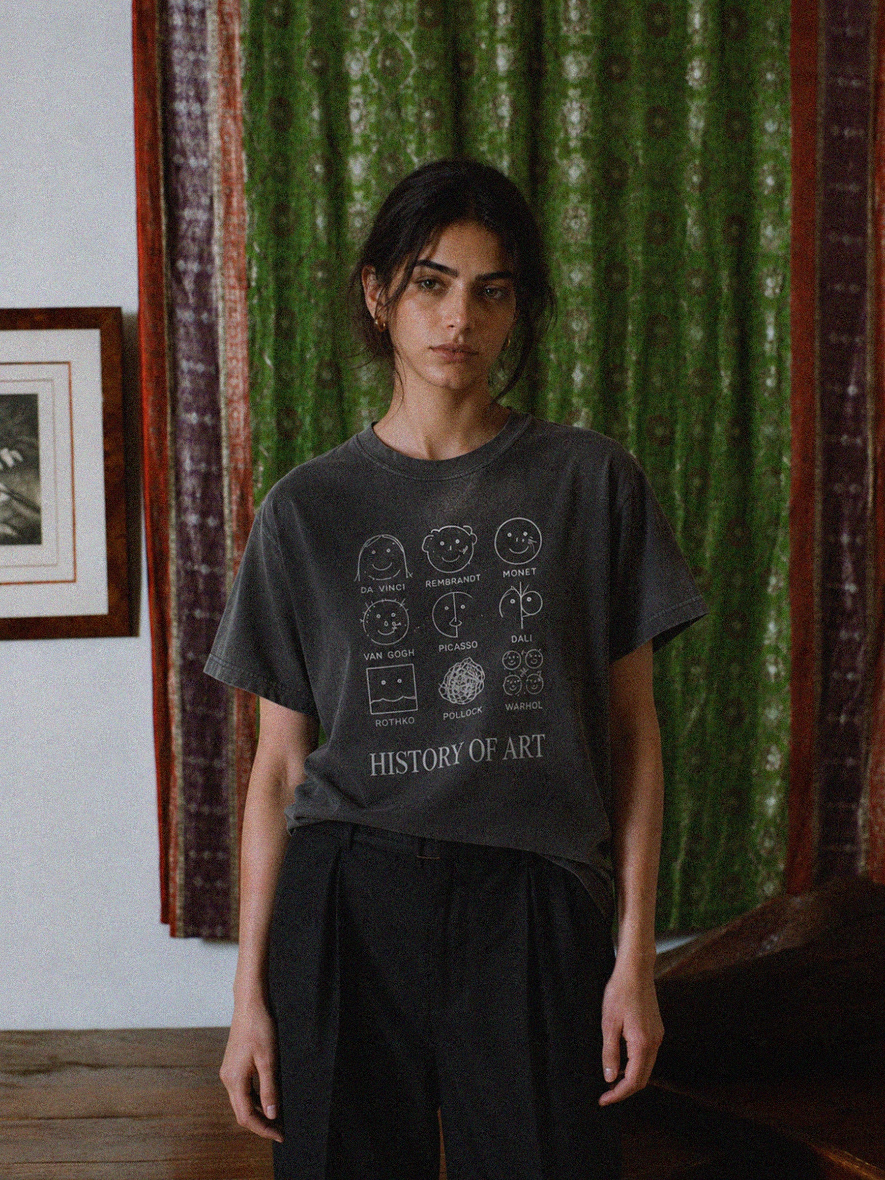 History of Art Print Tee