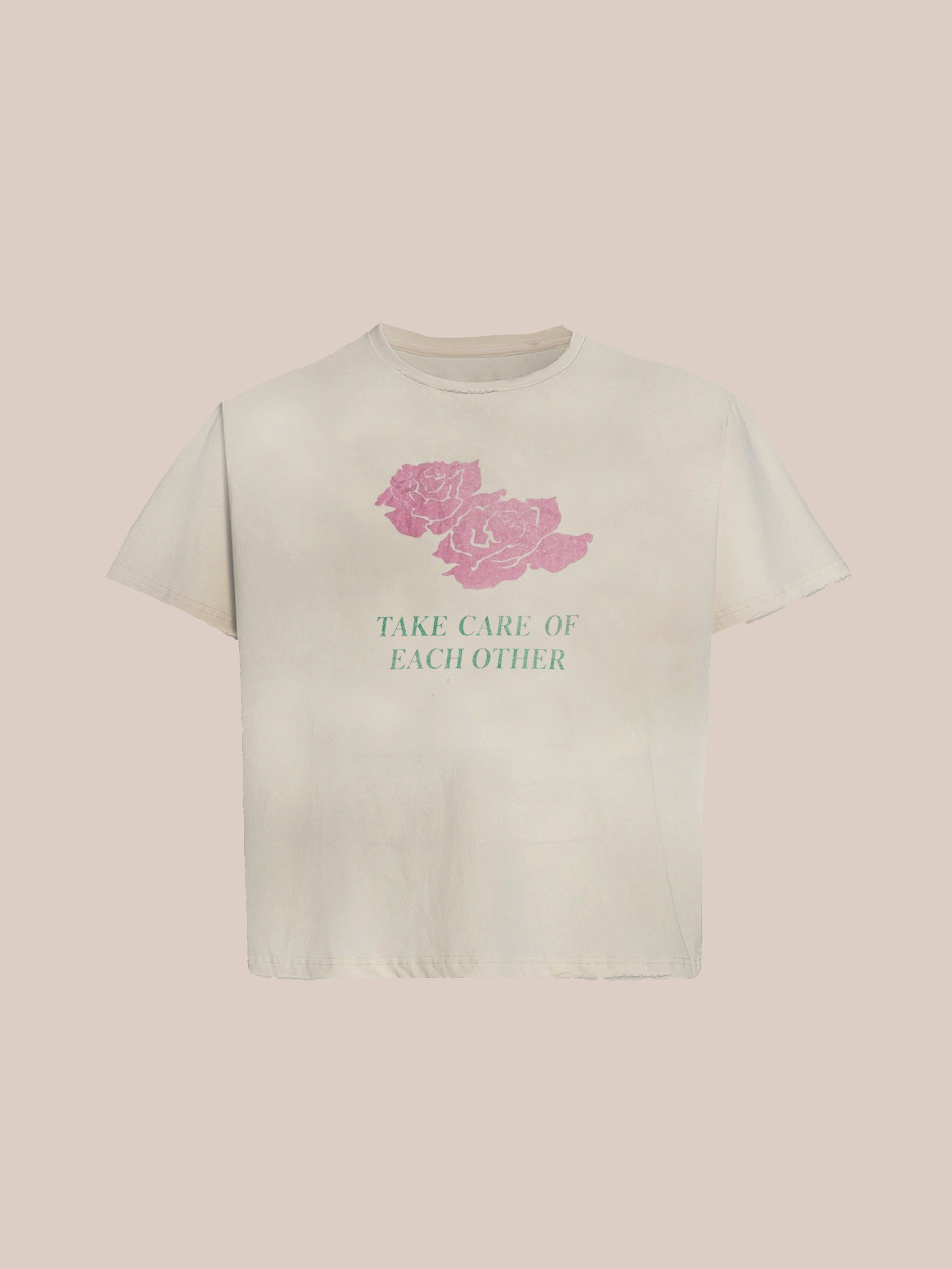 Take Care Print Tee