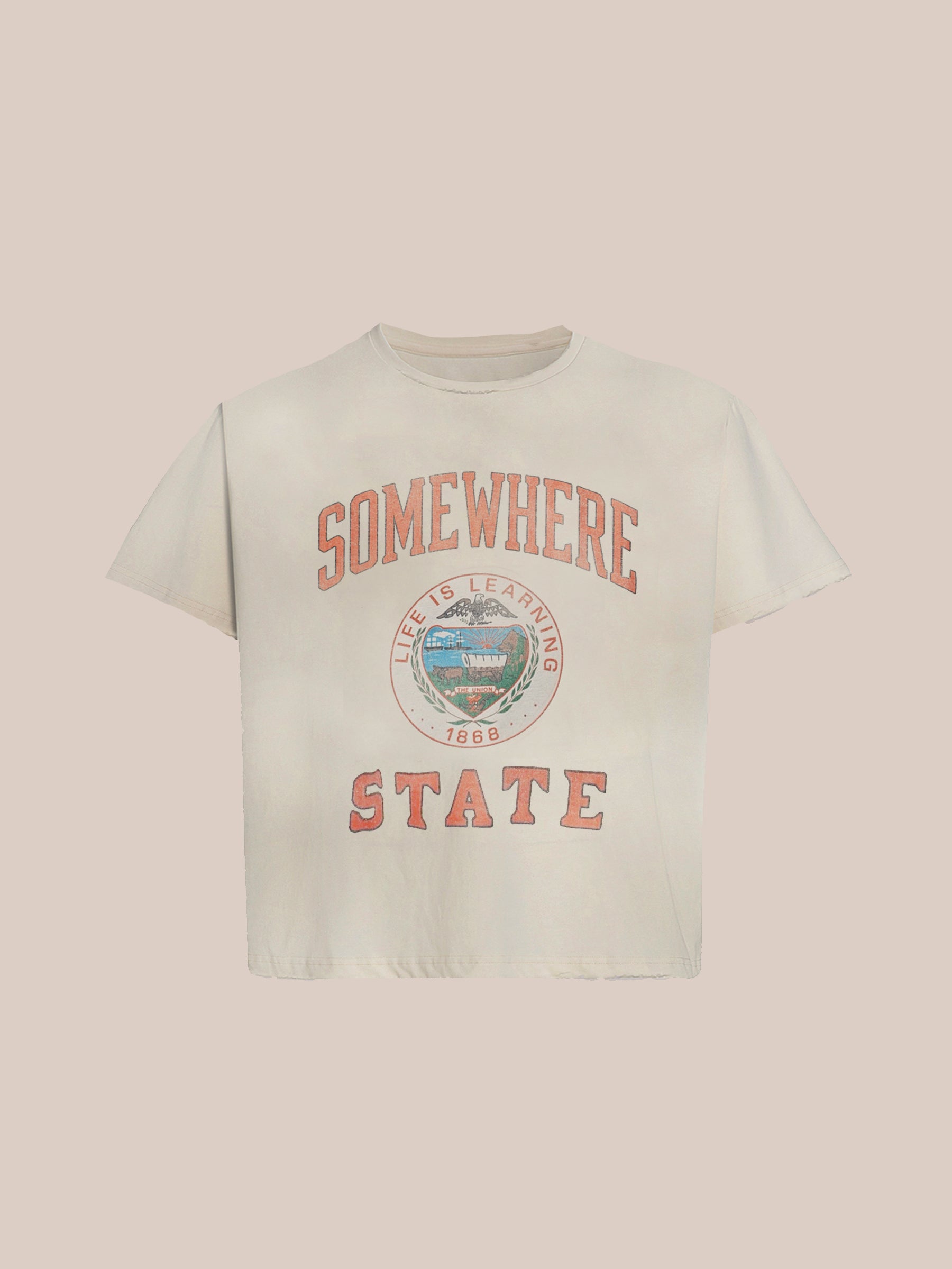 Somewhere State Print Tee