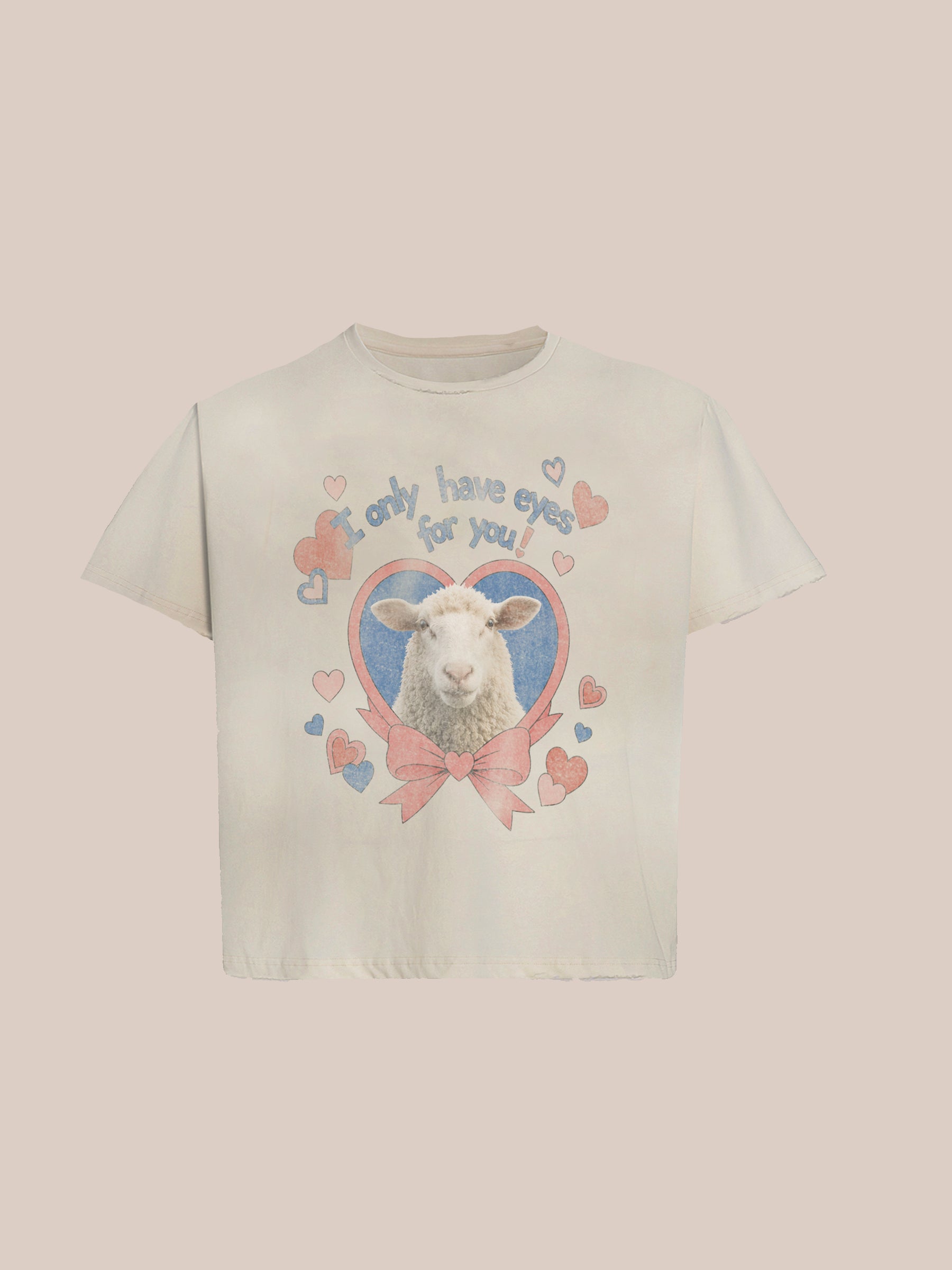 Only Eyes For You Print Tee