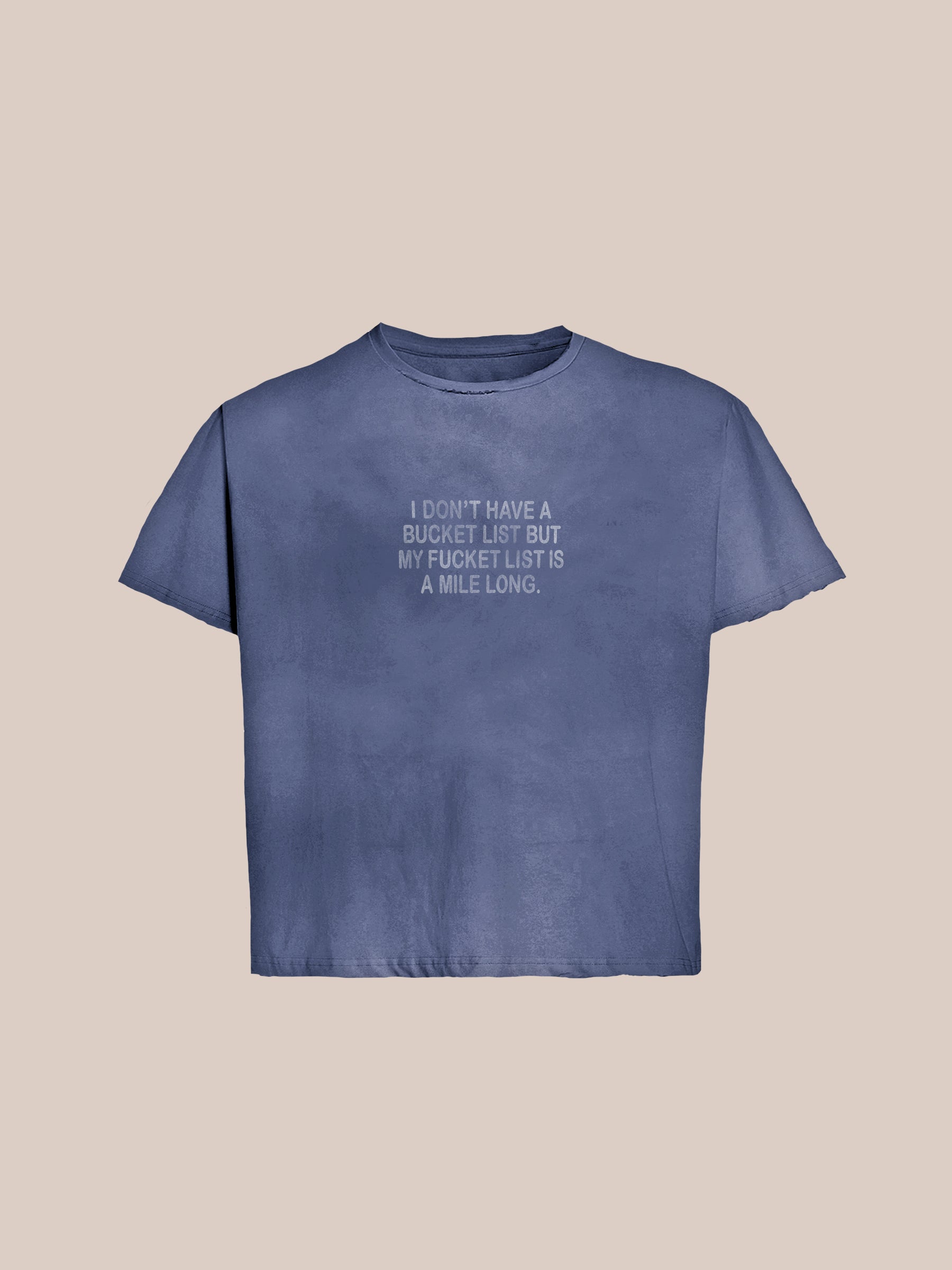 Bucket List Print Tee